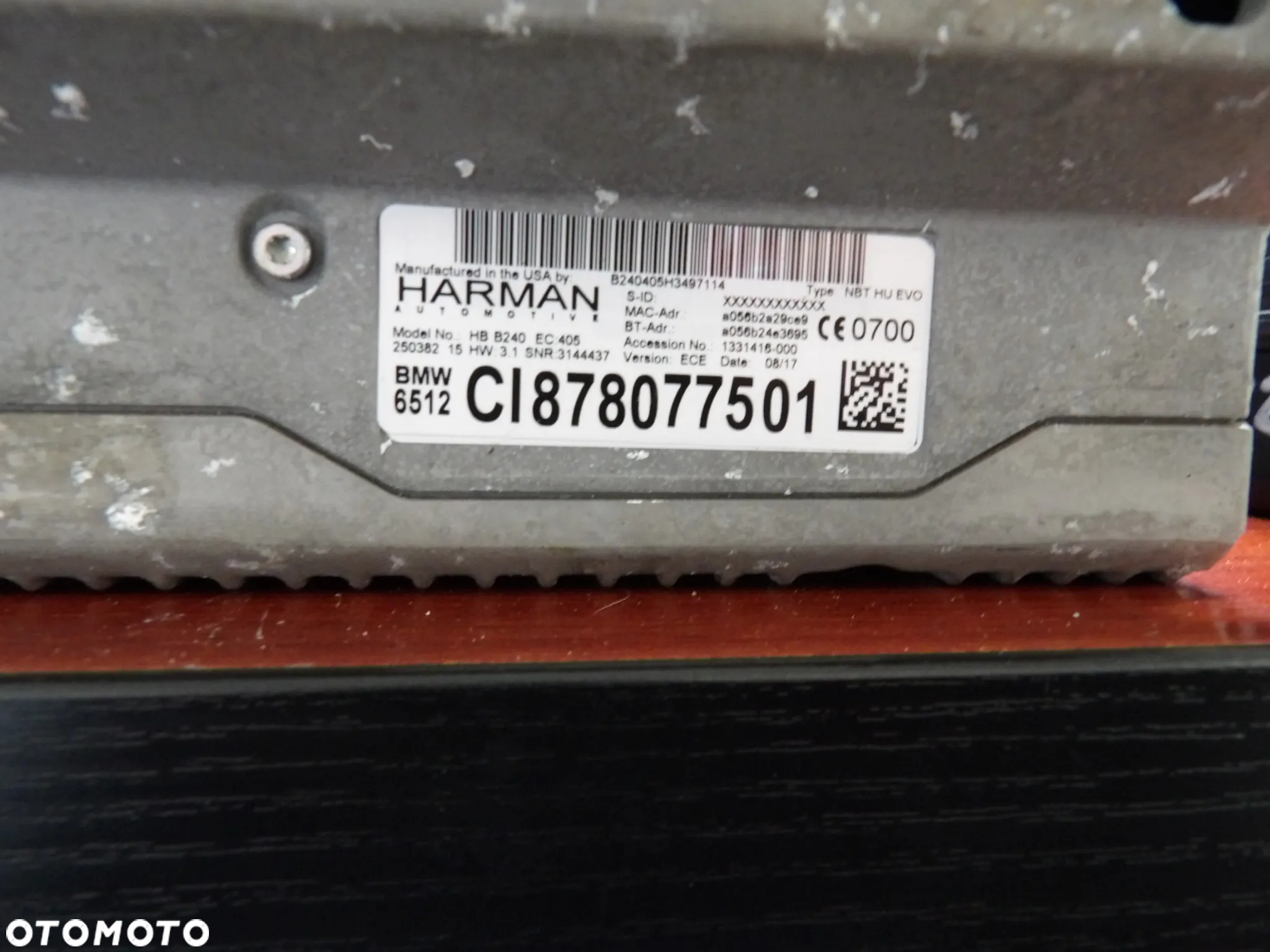 BMW F15 F16 F85 RADIO NAWIGACJA MONITOR IDRIVE NBT EVO HU - 6