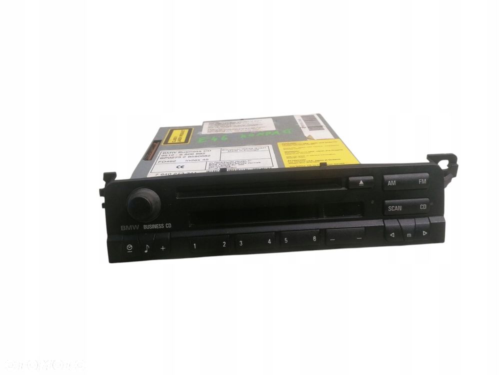 radio cd bmw e46 compact 7640273342 - 3