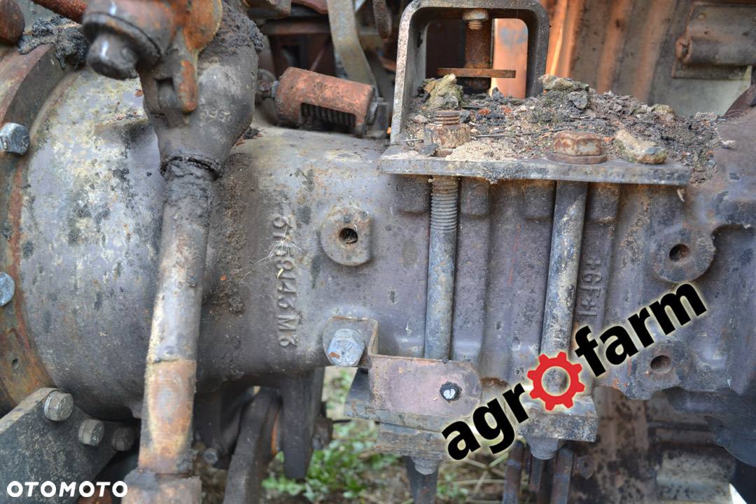 Massey Ferguson 375 390 silnik oś most skrzynia zwolnica felga koła - 5