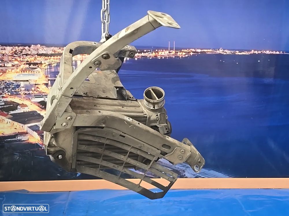 Conjunto Intercooler + Suporte + Resguardo ORIGINAIS para Audi A8 D3 4E (2003–2010) Lado Esquerdo - 9