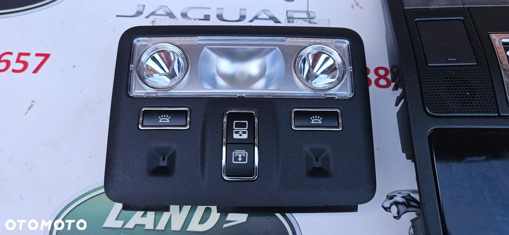 Jaguar XJ 351 LIFT 2015-2019 Oświetlenie kabiny Lampka podsufitki tył Mała tylna Przednia Duża - 2