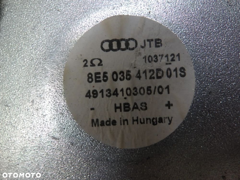 AUDI A4 B7 SEDAN 04-08 2.0TDI GŁOŚNIK SUBWOOFER - 4