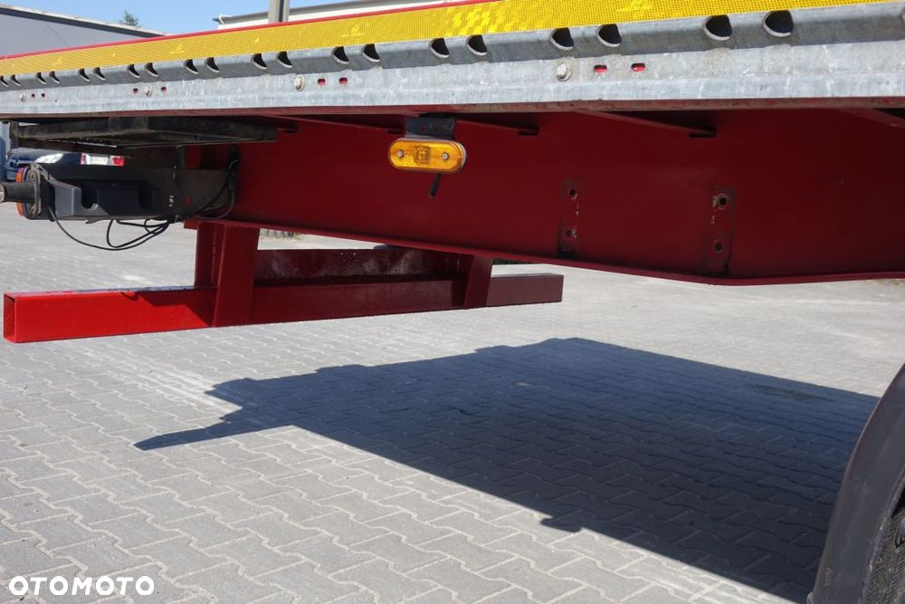 LeciTrailer PLATFORMA / MEGA / OSIE SAF / PODŁOGA WZMACNIANA - SZYNA-DESKA - 19