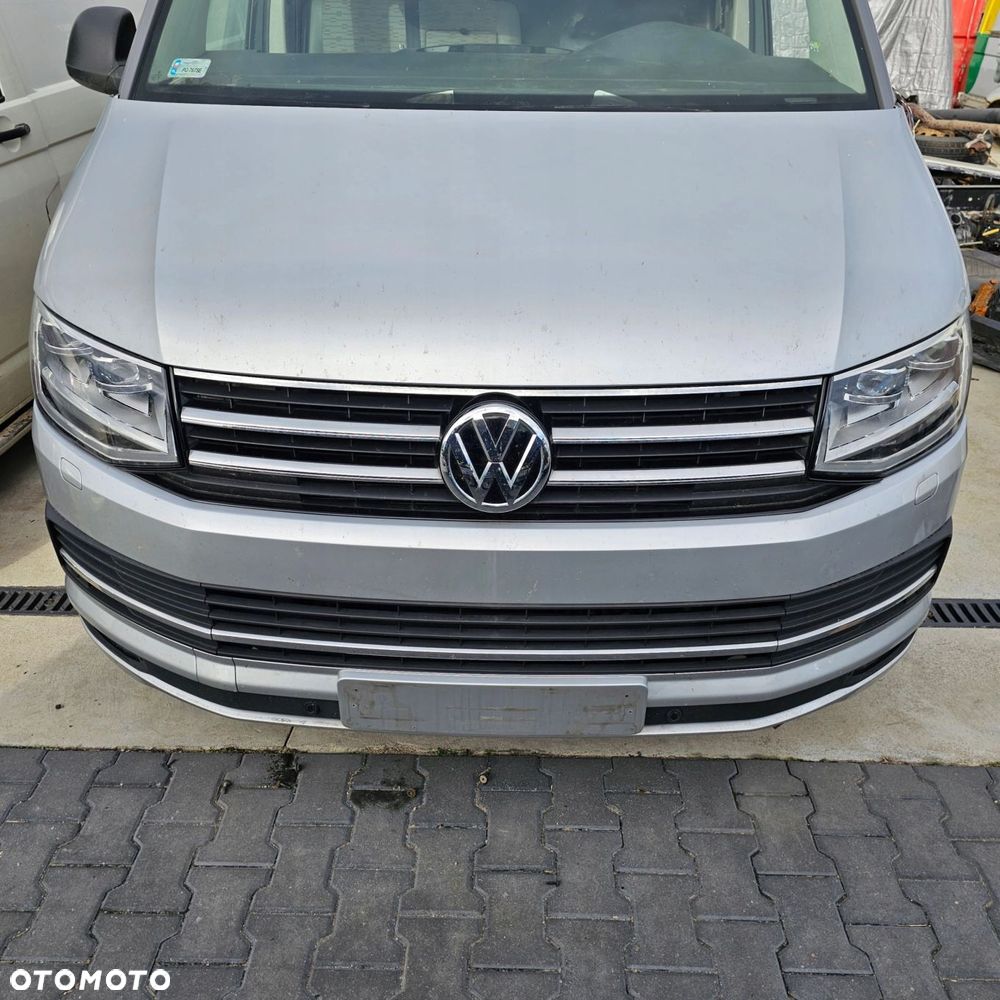 VW T6 MULTIVAN kompletny przód zderzak błotnik lampy FULL LED LA7W - 1