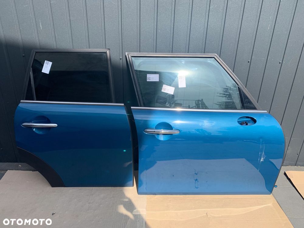 DRZWI PRAWA STRONA PRZÓD TYŁ MINI COOPER F55 C2M ISLAND BLUE METALLIC - 1