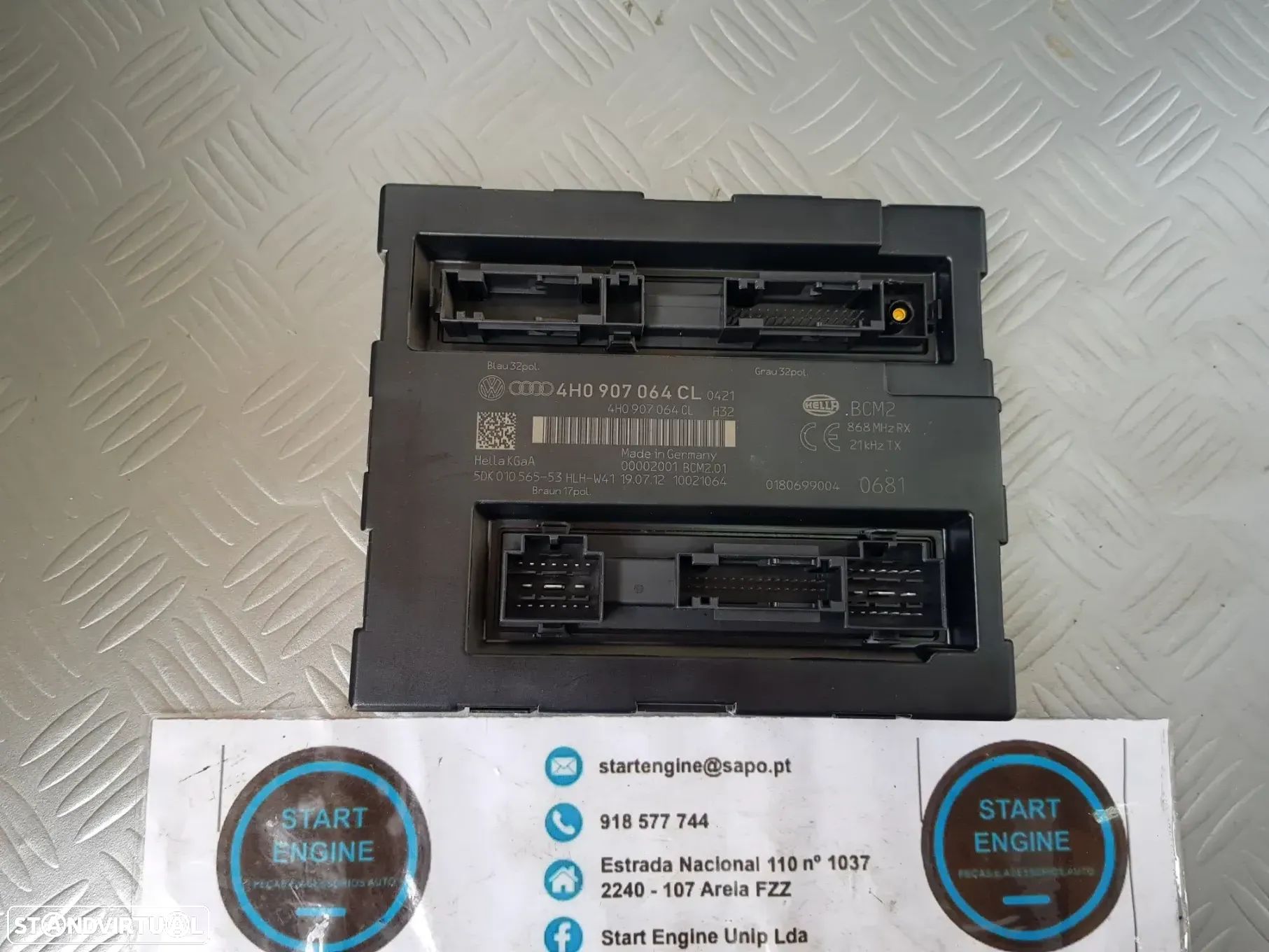 Modulo centralina Confort BCM Audi A8 VW Touareg II 2011-2017 REF. 4H0907064CL - 1