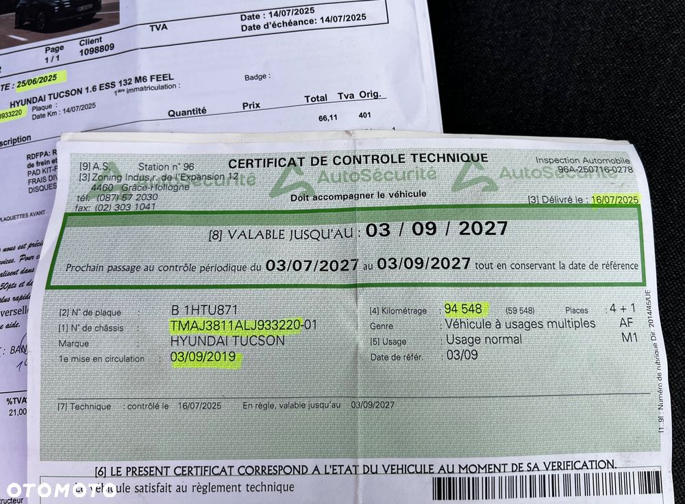 Hyundai Tucson blue 1.6 GDi 2WD Navi - 28