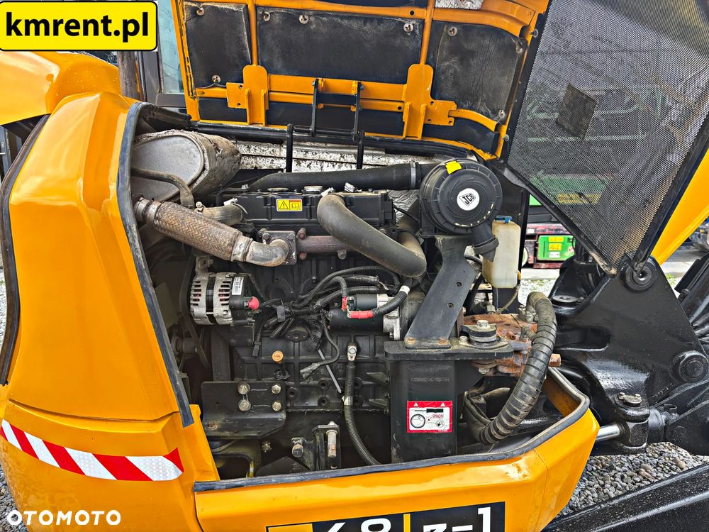 JCB 48Z-1 MINI-KOPARKA 2017R. | JCB 8040, 8050, 51, 55, KUBOTA KV VOLVO ECR 48, KOMATSU PC50, CAT 305 - 36