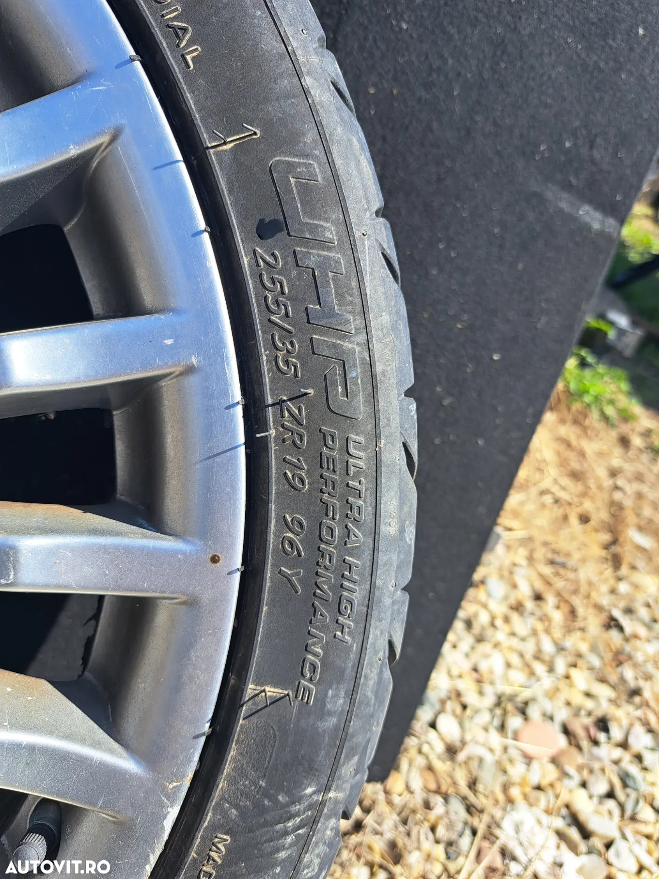 Set Jante Roti BBS originale Mercedes CL W216 S-class W221 8.5Jx19H2 ET43 255/35/ZR19 Style 22 Spoke - 9