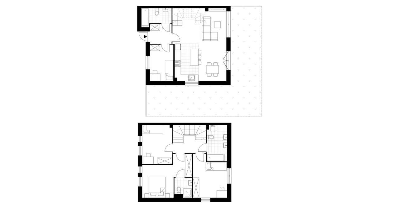 5-pokojowy dom 103m2 + ogródek Bez Prowizji - Pełny obrazek: 4/11