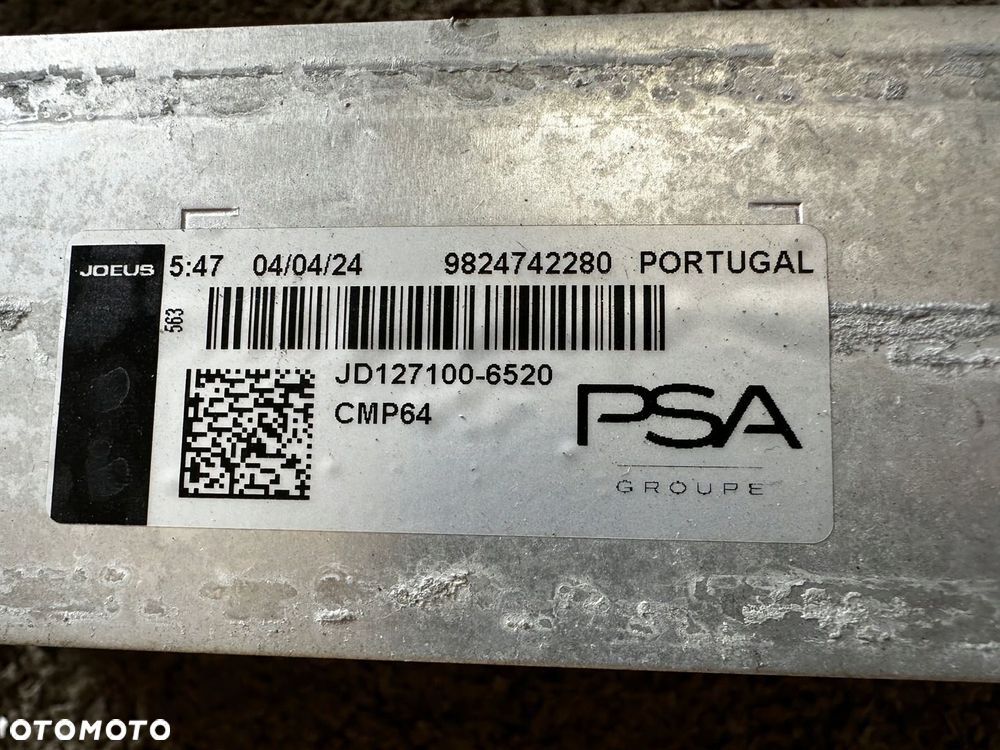 OPEL PEUGEOT CITROEN PSA 9824742280 INTERCOOLER - 6