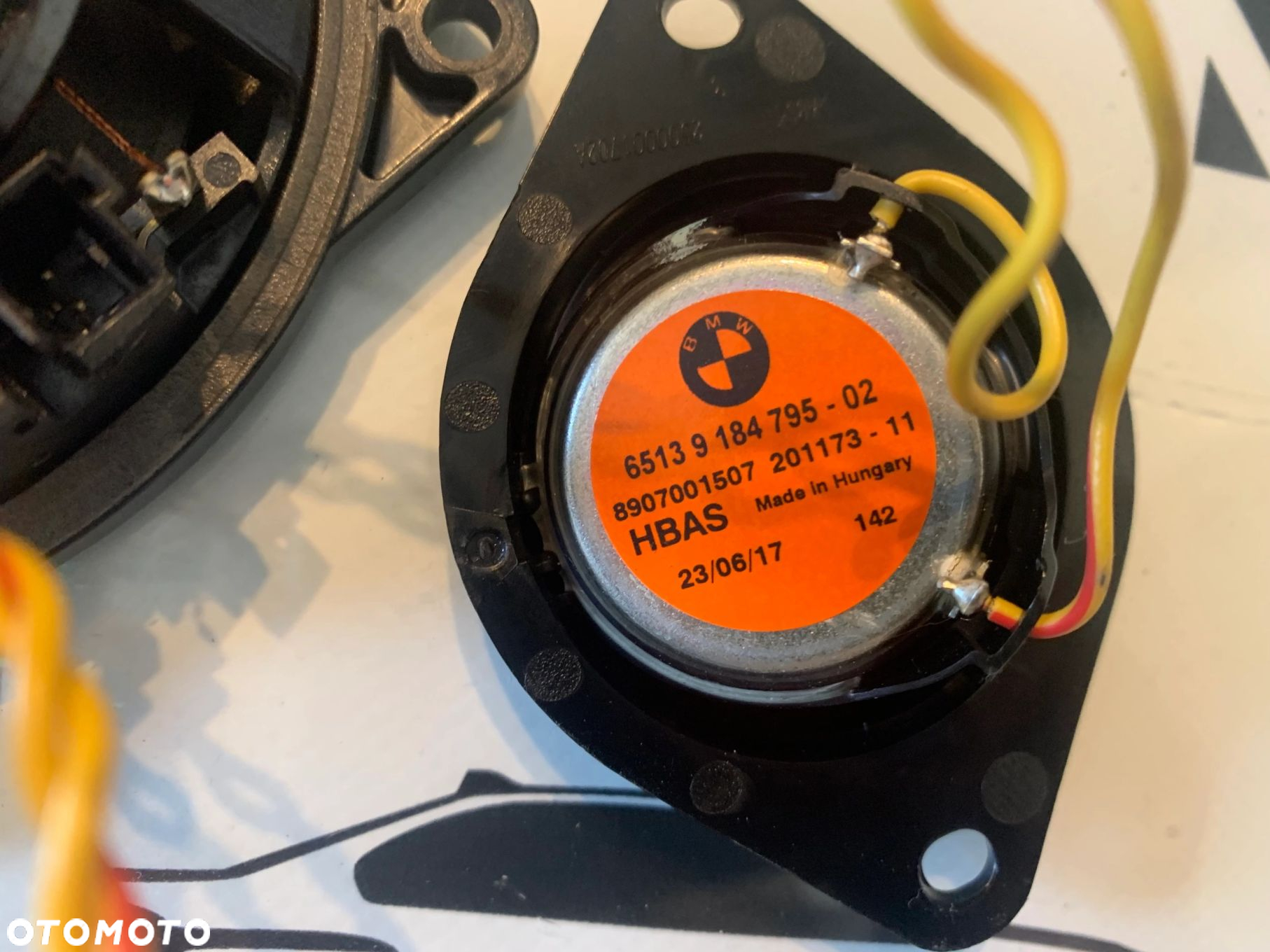 GŁOŚNIKI PÓŁKI TYLNEJ HARMAN BMW F36 F10 F11 F06 F12 F13 9368383 9184795 - 6