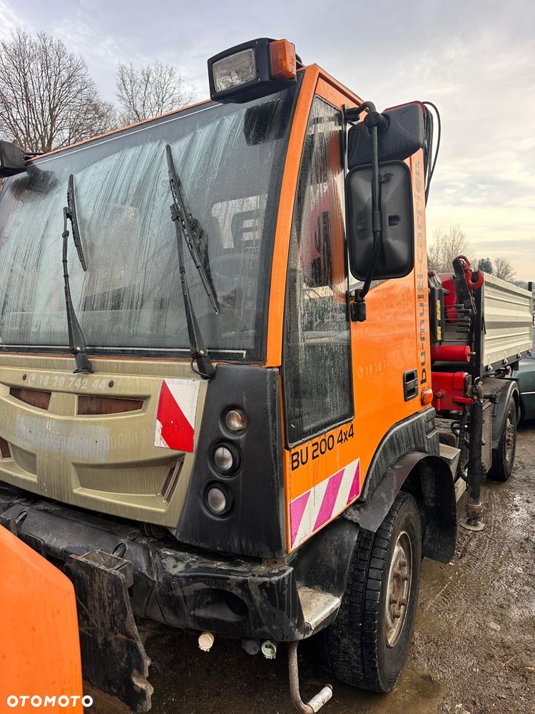 Inny Pług Wywrotka Kiper Bucher BSI BU 200 4x4 HDS FASSI F40 - 5