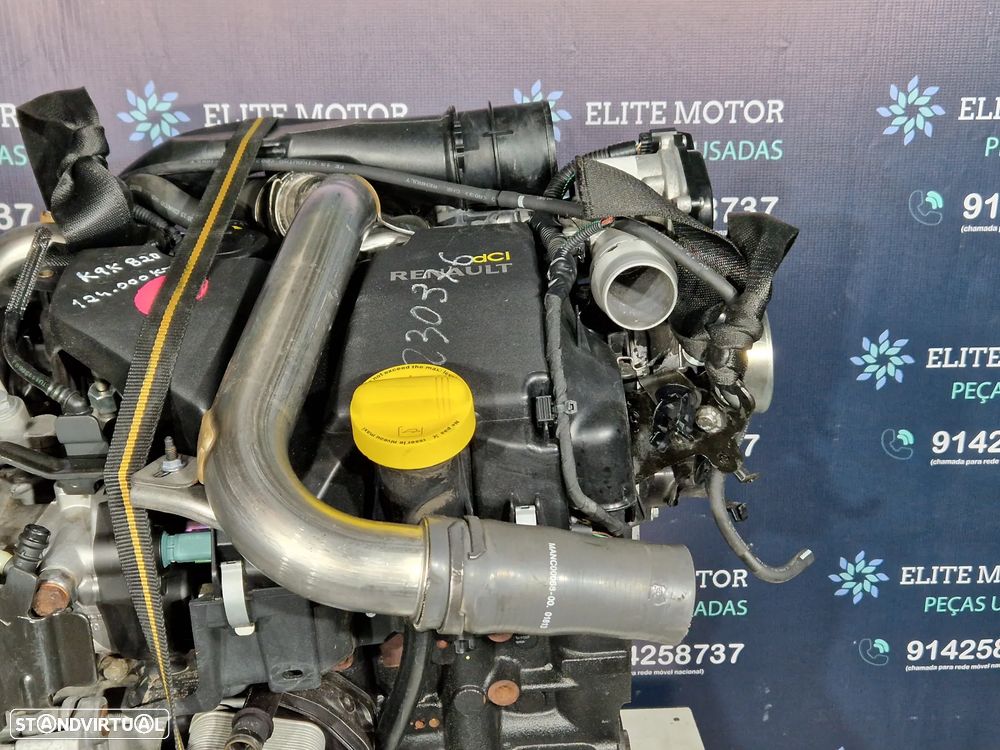 Motor usado K9K820 RENAULT TWINGO 1.5 DCI 75CV 86CV FAP K9K 820 - 4