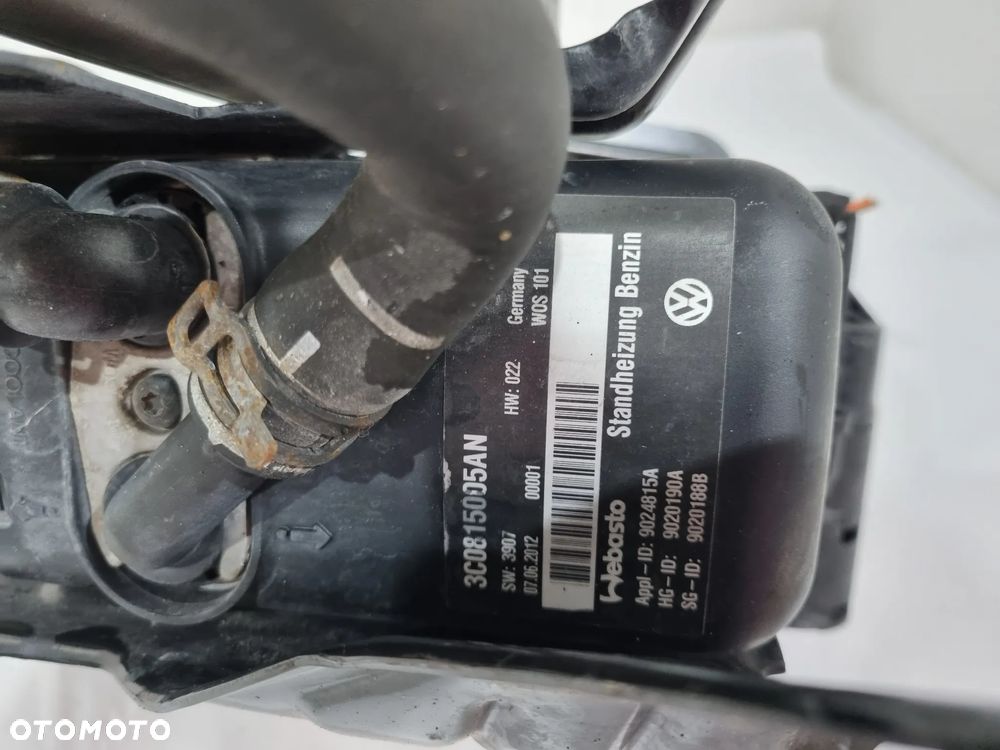 VW PASSAT B6 B7 CADDY TIGUAN TOURAN OGRZEWANIE POSTOJOWE WEBASTO 3C0815005AN - 6