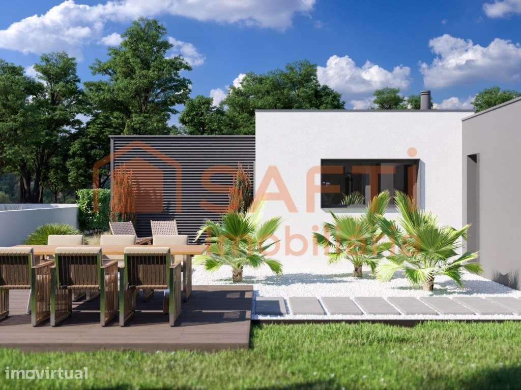 Moradia T3 térrea contemporânea - Terreno + Projeto Chave na Mão em... - Grande imagem: 4/10