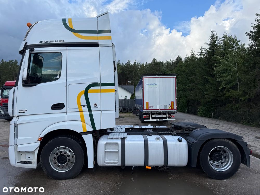 Mercedes-Benz ACTROS 1845 / EURO 5 / GIGA SPACE / NOWY TACHOGRAF / 2013 REJESTRACJA / BARDZO ŁADNY STAN / BEZ RETARDERA / BLUETEC 5 / 2 ZBIORNIKI PALIWOWE / KSENONY / LODÓWKA / PŁASKA PODŁOGA !! - 7