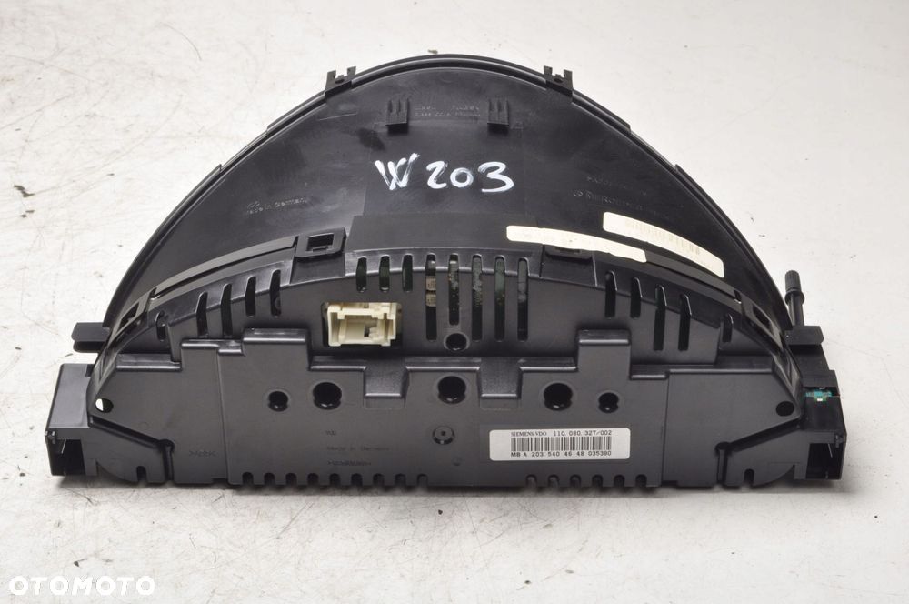 MERCEDES W203 LICZNIK ZEGARY A2035404648 ANGLIK - 8