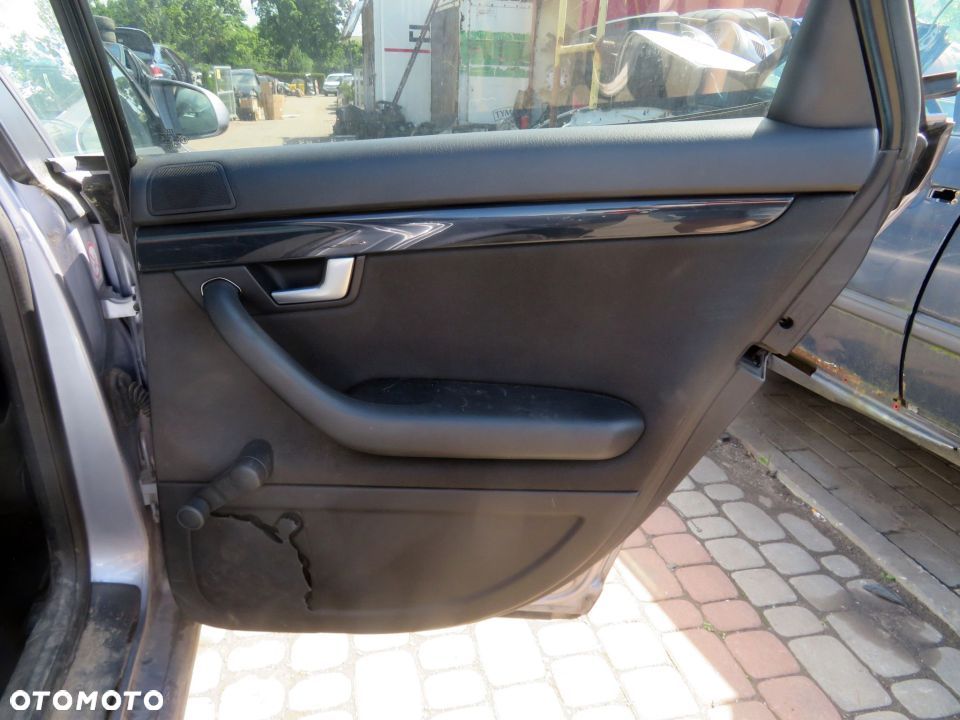 DRZWI TYLNE PRAWE A4 B6 SEDAN LY7H  SREBRNY AUDI 2000-2006 - 6