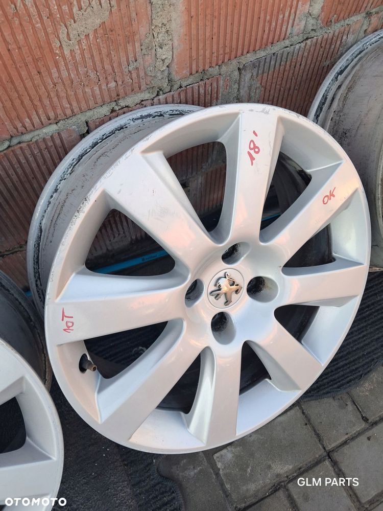 peugeot 5008 felgi aluminiowe 18" 4x108 et29 7j 9675496577 - 10