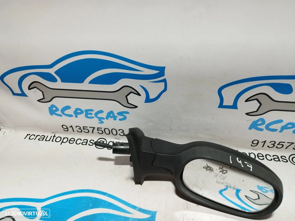 ESPELHO RETROVISOR DIREITO NISSAN MICRA III 3 MK3 K12 96301AX661 MANUAL ESPELHOS RETROVISORES - 6