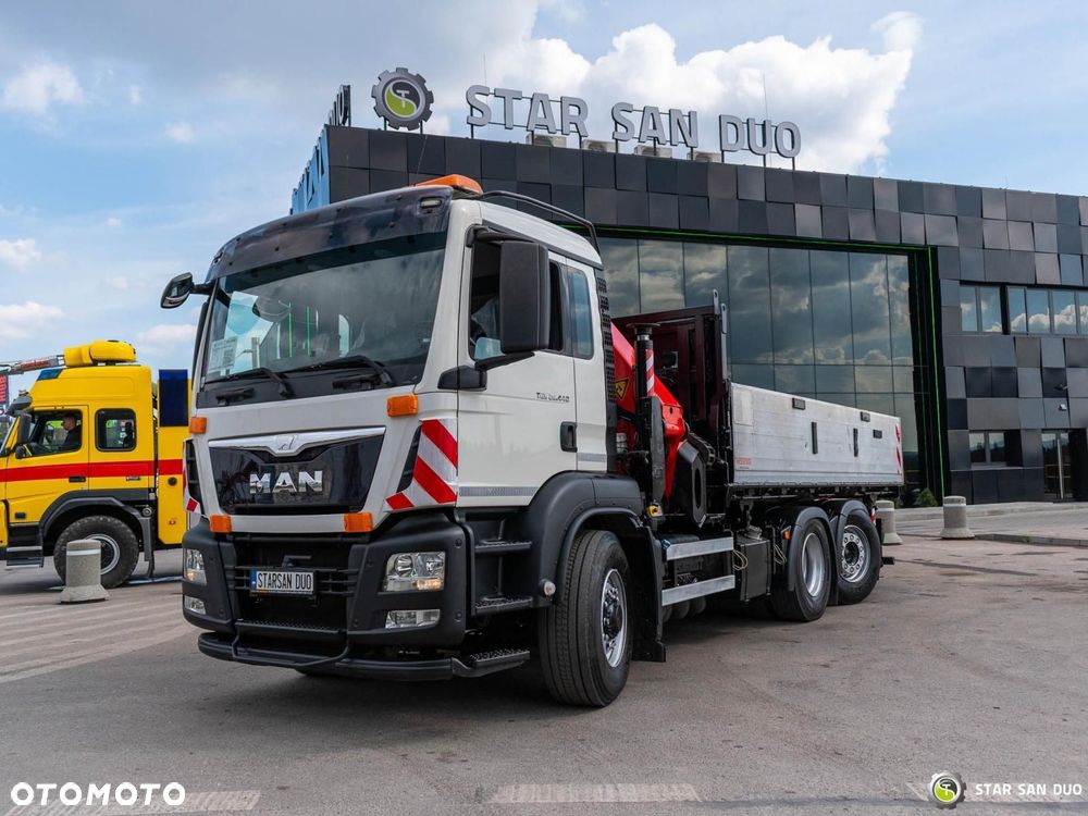 MAN TGS 28.440 6x4H PALFINGER PK 26002 EH HDS Żuraw Wywrotka Chwytak - 16