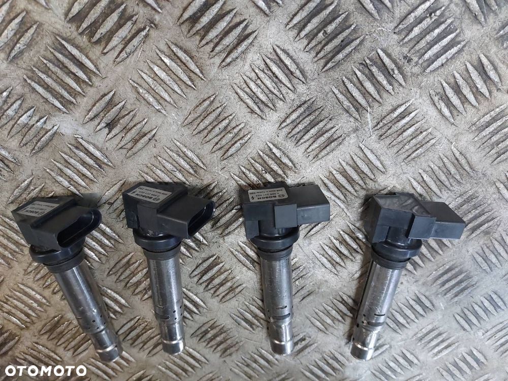 CEWKA ZAPŁONOWA KOMPLET GOLF V 1.4 FSI BOSCH 0986221023 NGK U5002 - 3