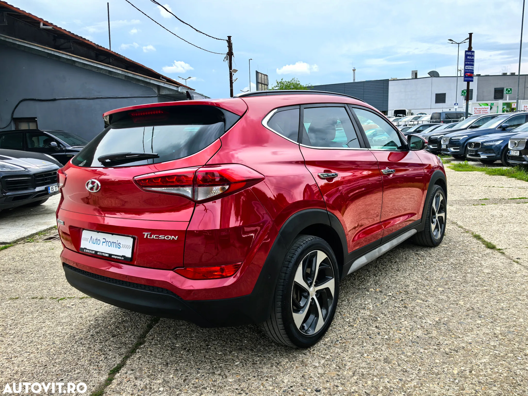 Hyundai Tucson blue 1.7 CRDi 2WD DCT Premium - 4