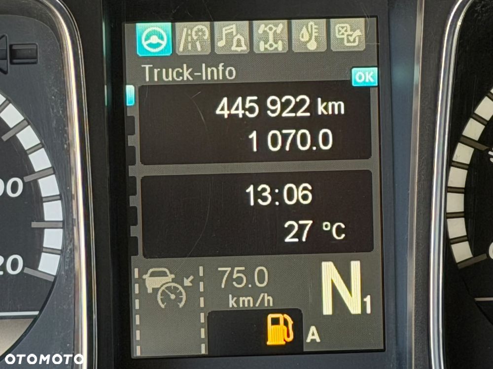 Mercedes-Benz ACTROS 1840 / FIRANKA / WINDA / 15 EUROPALET / 6.2 M DŁUGOŚCI / AUTOMAT / SYPIALKA / 10.2019 ROK / Z NIEMIEC - 22