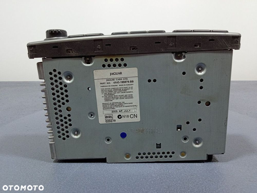 JAGUAR X-TYPE RADIO CD FABRYCZNE 4X43-18B876-BB - 6