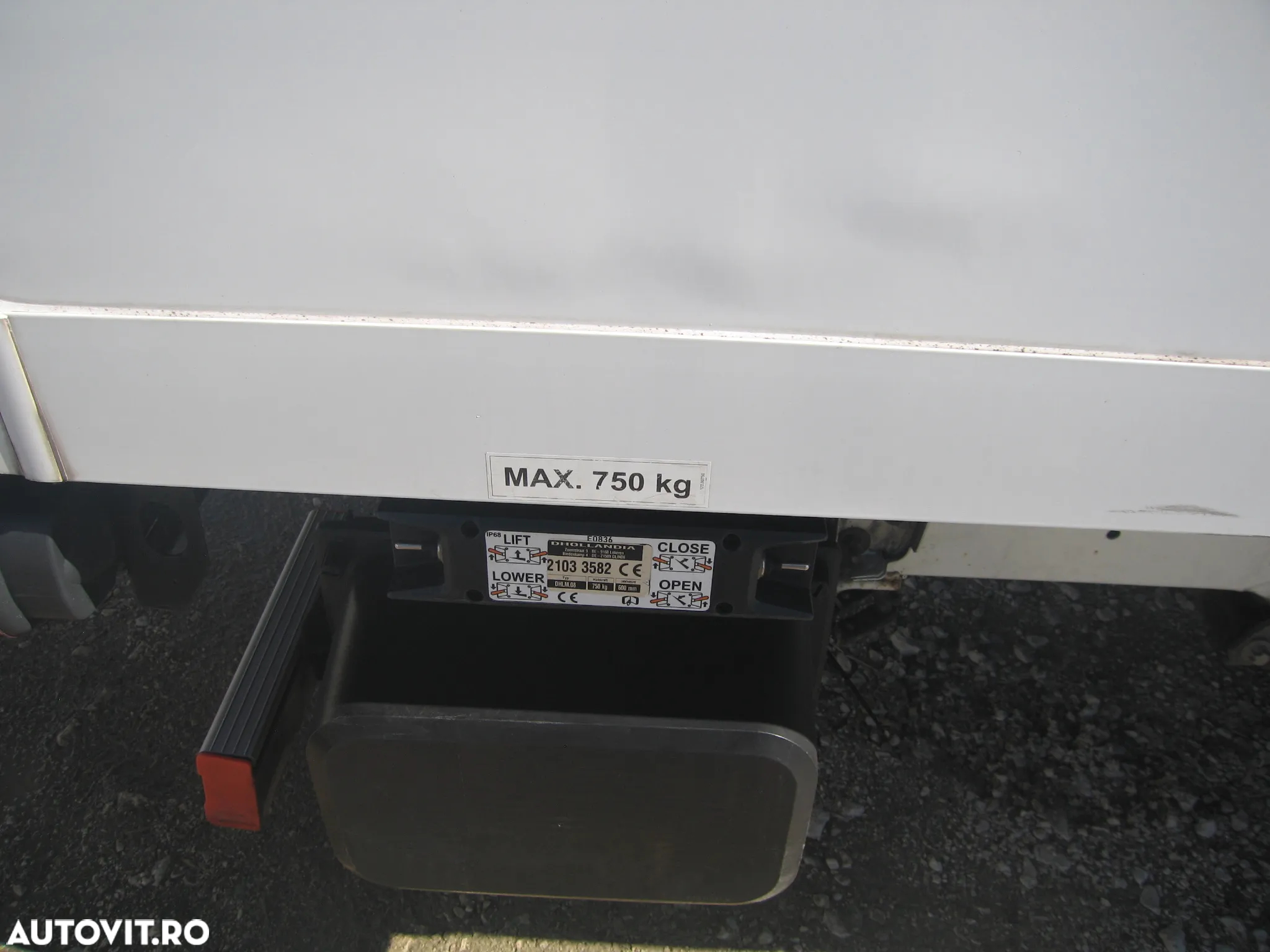 Peugeot BOXER KOFER CU LIFT DHOLLANDIA, AC. EURO VI. - 9