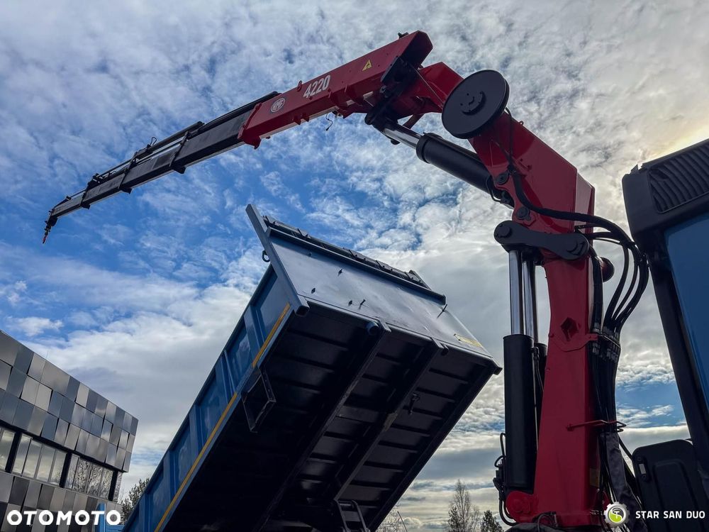 Mercedes-Benz ACTROS 3341 6x6 HMF 4220 K4 HDS Żuraw Wywrotka - 15