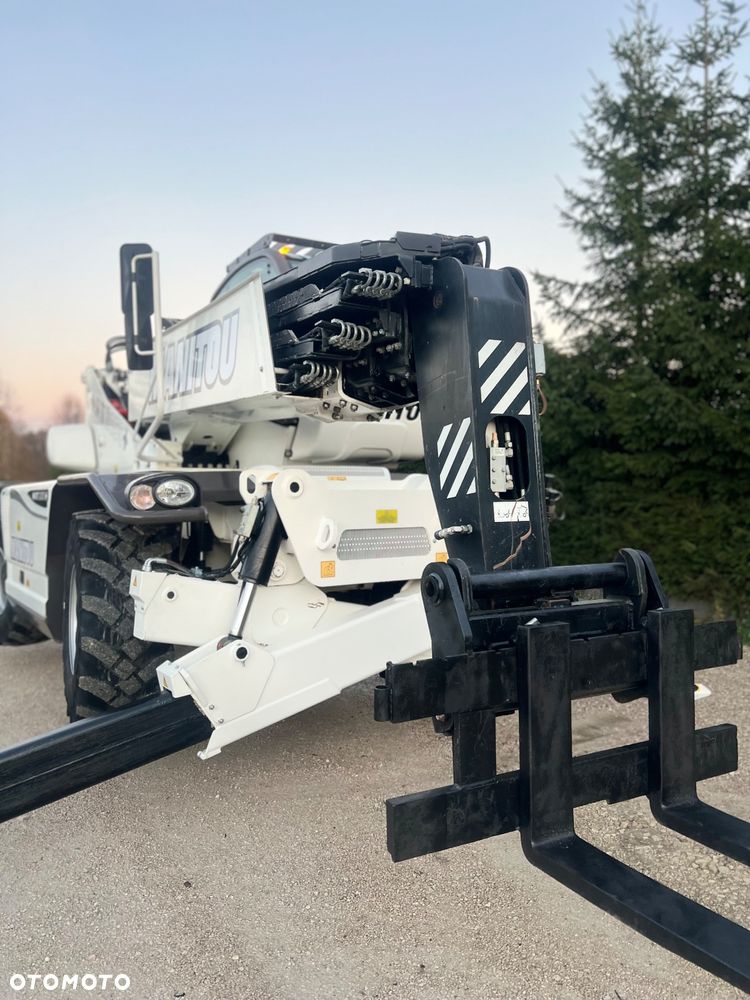 Manitou Ładowarka teleskopowa Manitou Mrt 2150 + Privilage Roto obrotowa 360 Pilot sterowanie radiowe Kosz Widły 2016/17 1840 2550 2540 silnik Mercedes 2150+ Merlo - 40