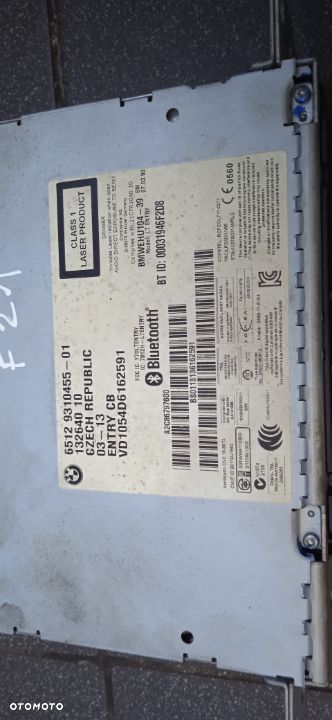 Radio Professional CD BMW F21 9310455 - 3