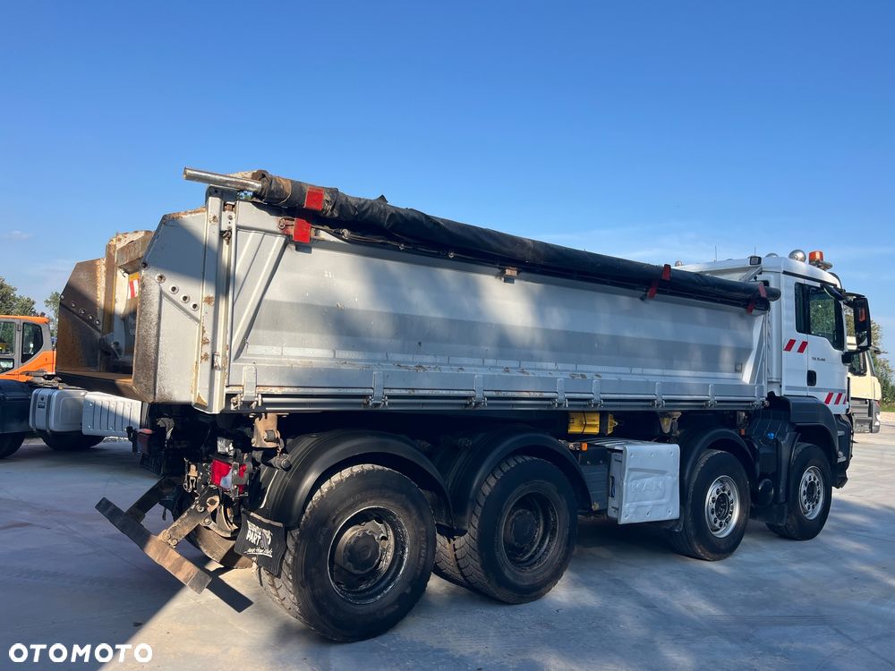 MAN Tgs 8x4 Hydroburta Model 35.460 Meiller Kipper Rok 2017 Doinwestowany Manual Import Niemcy (8x6 8x8 8x2 nie 6x6) Arocs Scania - 11