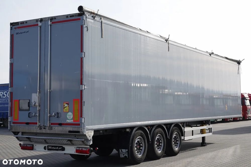 Kraker WALKING FLOOR / RUCHOMA PODŁOGA / 92 M3 / OŚ PODNOSZONA / WAGA 7300KG - 6