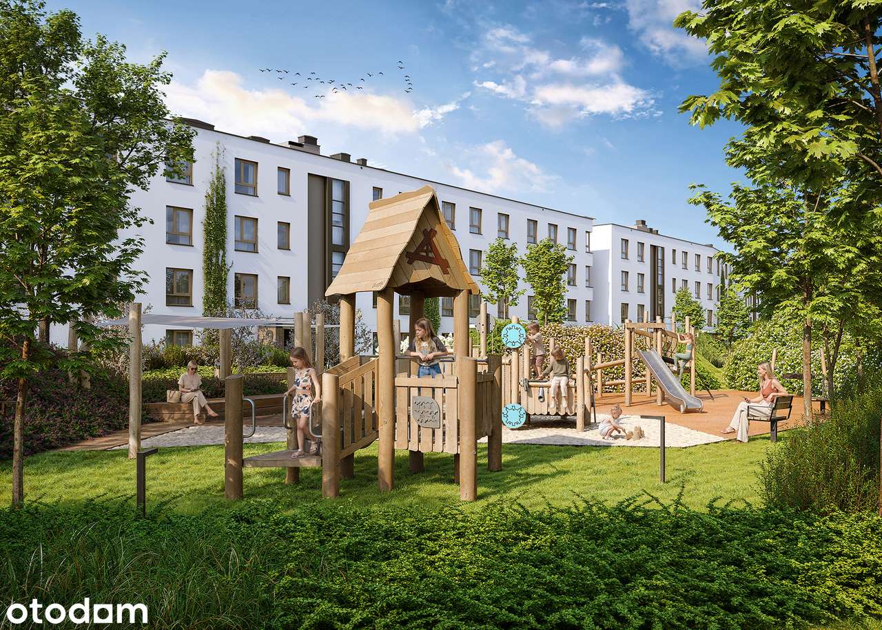 4-pokojowe mieszkanie 63m2 + loggia Bez Prowizji