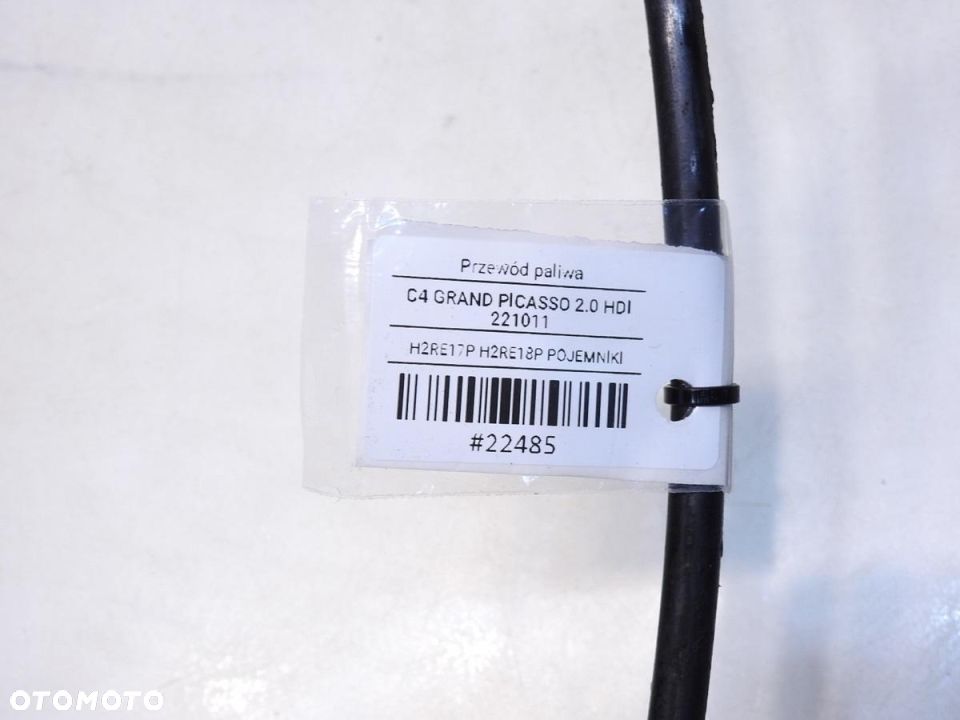 PRZEWÓD PALIWA CITROEN C4 GRAND PICASSO I 2.0 HDI - 6