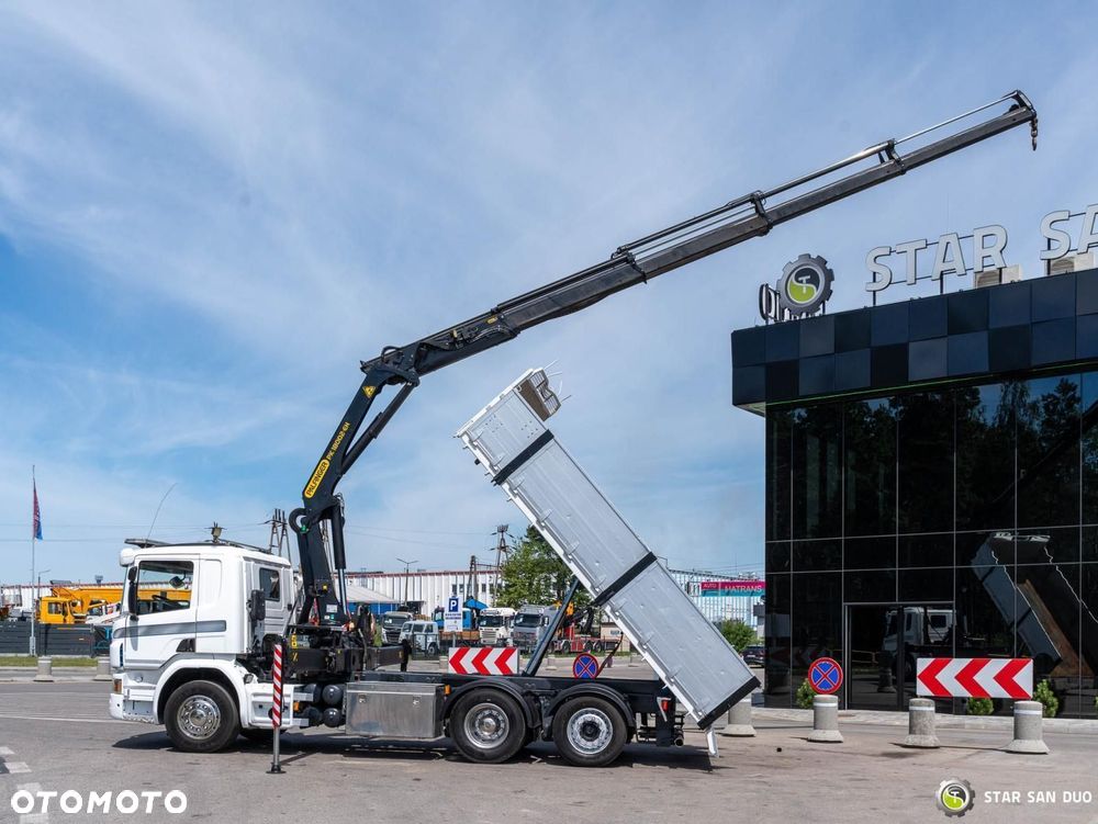Scania P320 6x2 Palfinger PK 18002 EH HDS Żuraw Wywrotka - 6