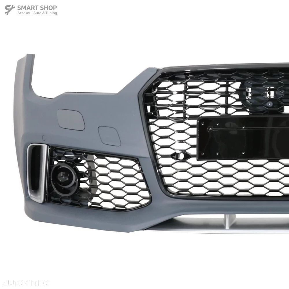 Bara Fata Audi A7 4G Facelift (2015-2018) RS7 Design cu Grile - 3
