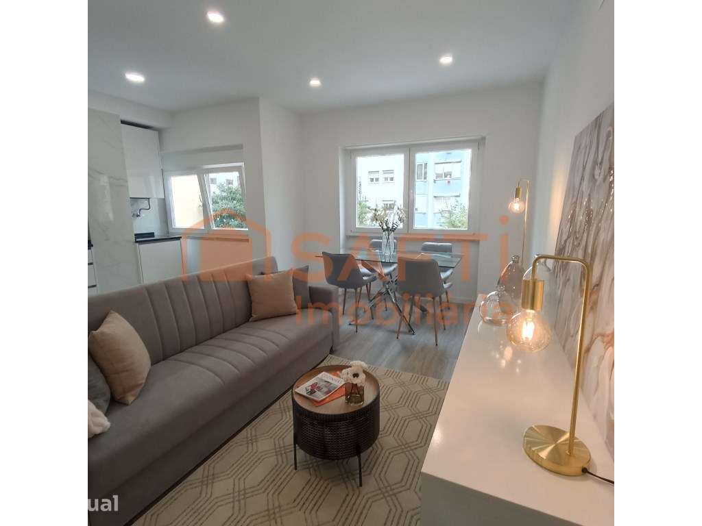 Apartamento T3 com varanda, remodelado e mobilado - Grande imagem: 5/10