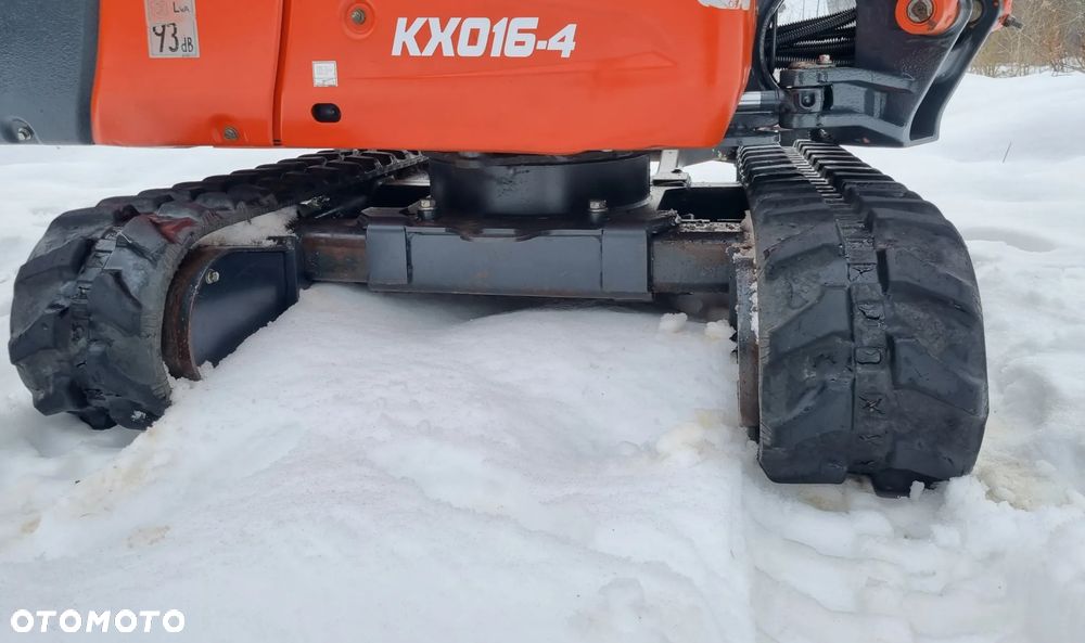 Kubota KX016-4 Koparka Gąsienicowa 2 tony. DEKRA aktualna do 2026r. Rozsuwane Hydr. podwozie! Sprowadzona z Norwegii! Zero luzów i wycieków. Maszyna jak Nowa z Salonu! 2017rok. Pełna Dokumentacja. Gąsienice bez zużycia! Łyżka Skarpowa Nowa! Szybkozłącze! Okazja Tanio! Dodatkowa Linia Hydr. na młot i wiertnice - 15