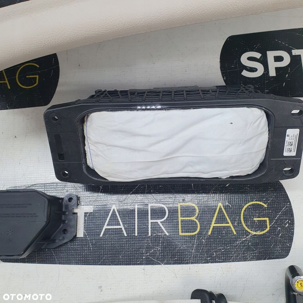 MERCEDES EQS DESKA ROZDZIELCZA KONSOLA KOKPIT PULPIT PODUSZKI AIRBAG AIR BAG PASY KIT SET - 7