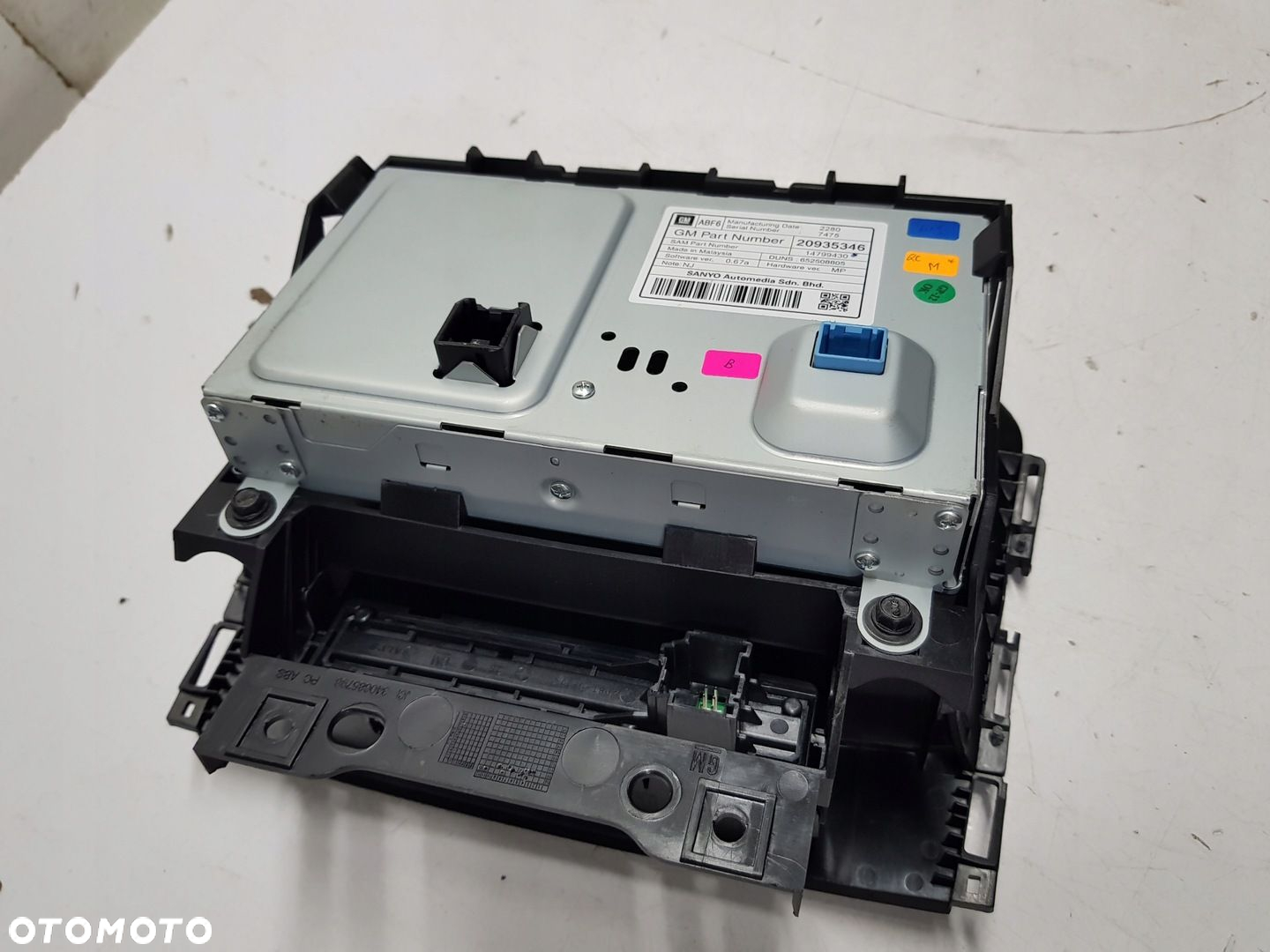 radio nawigacja DVD 800 Opel Astra J - 6
