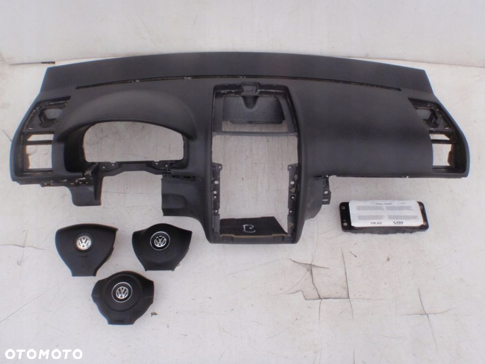 VW TOURAN 1T DESKA KONSOLA KOKPIT PULPIT AIRBAG FL - 3