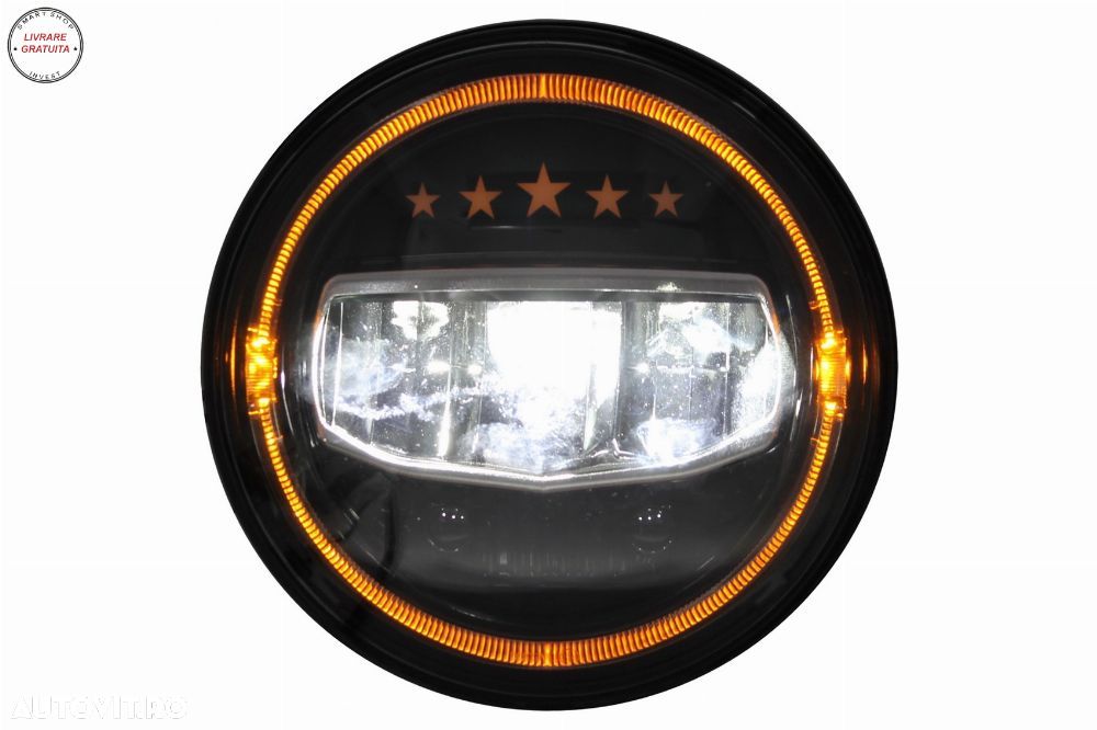 Faruri Full LED CREE Dublu Proiector Jeep Wrangler JK TJ LJ JL (1997-2017) 5 Stars- livrare gratuita - 10