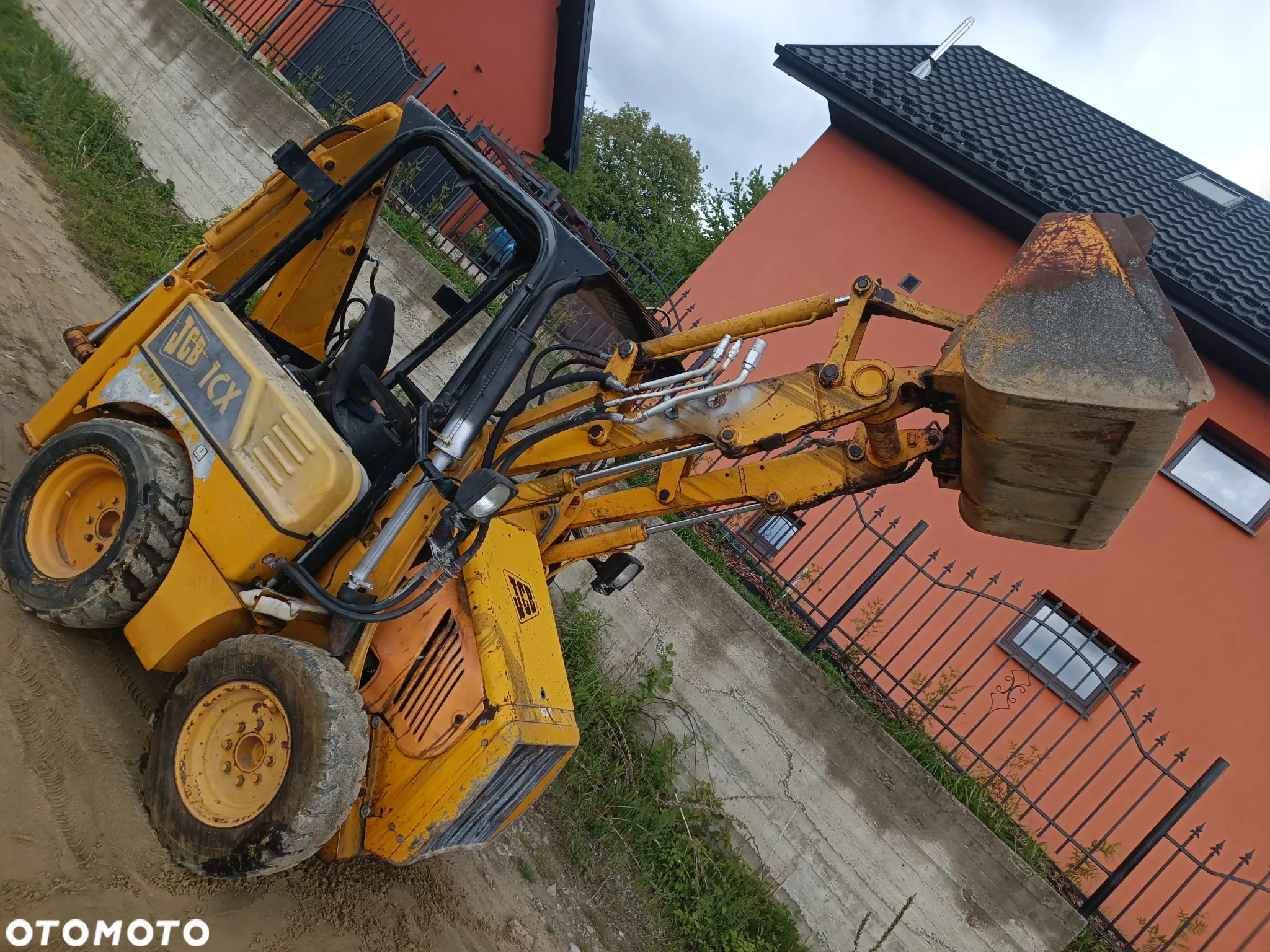 Mini koparko ładowarka 1cx jcb 4x4 - 2
