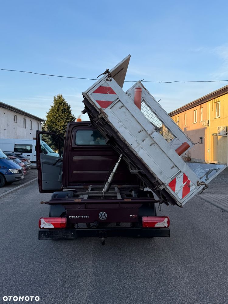 Volkswagen DOKA 3.5T CRAFTER 3-STRONNA WYWROTKA SERWISOWANY Z NIEMIEC GOTOWY DO PRACY - 18