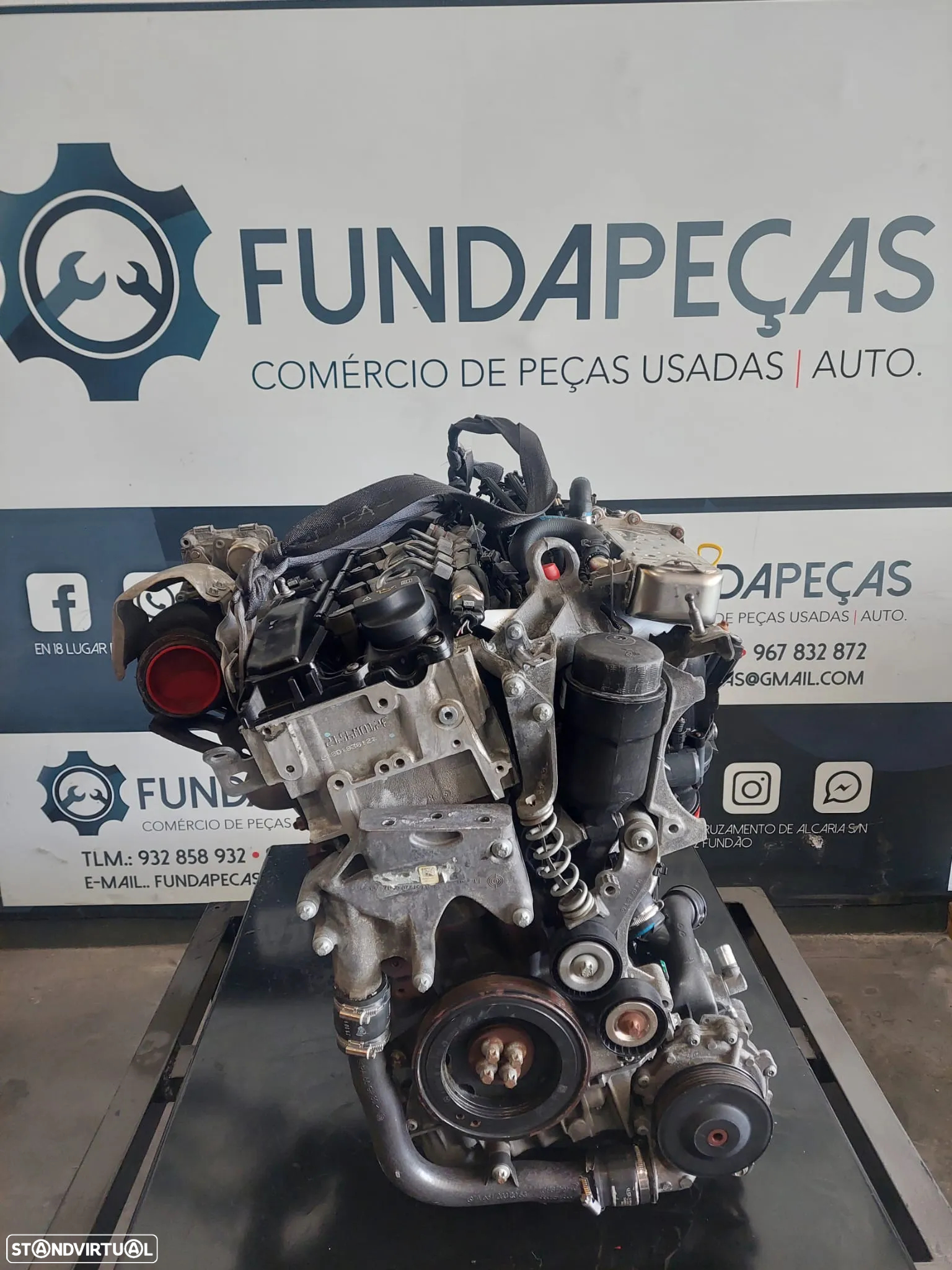 Motor Mercedes C220 2.1 170Cv Ref: 651.911 - 2
