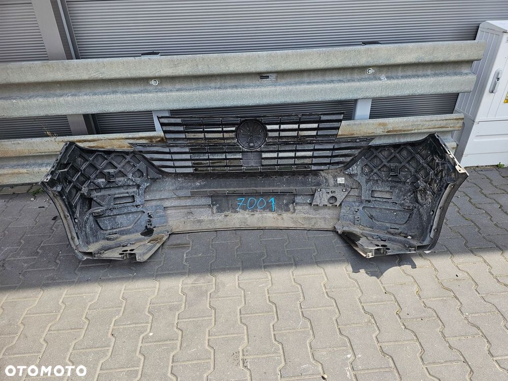 VW T6 T6.1 LIFT ZDERZAK PRZÓD PRZEDNI GRILL ORYGINAŁ 7LA807221B - 9
